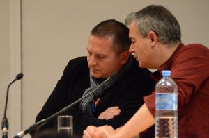 Георги Господинов и Илия Троянов във Виена